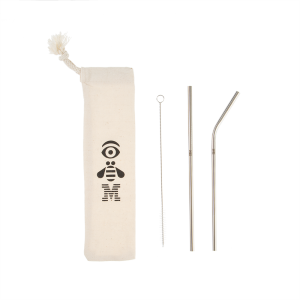 Rebus Metal Straw Set